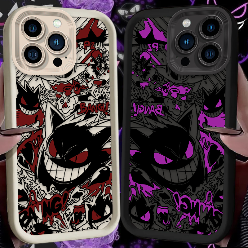 Phone Accessories Iphone - P-Pokemon Gengar Graffiti Phone Case for