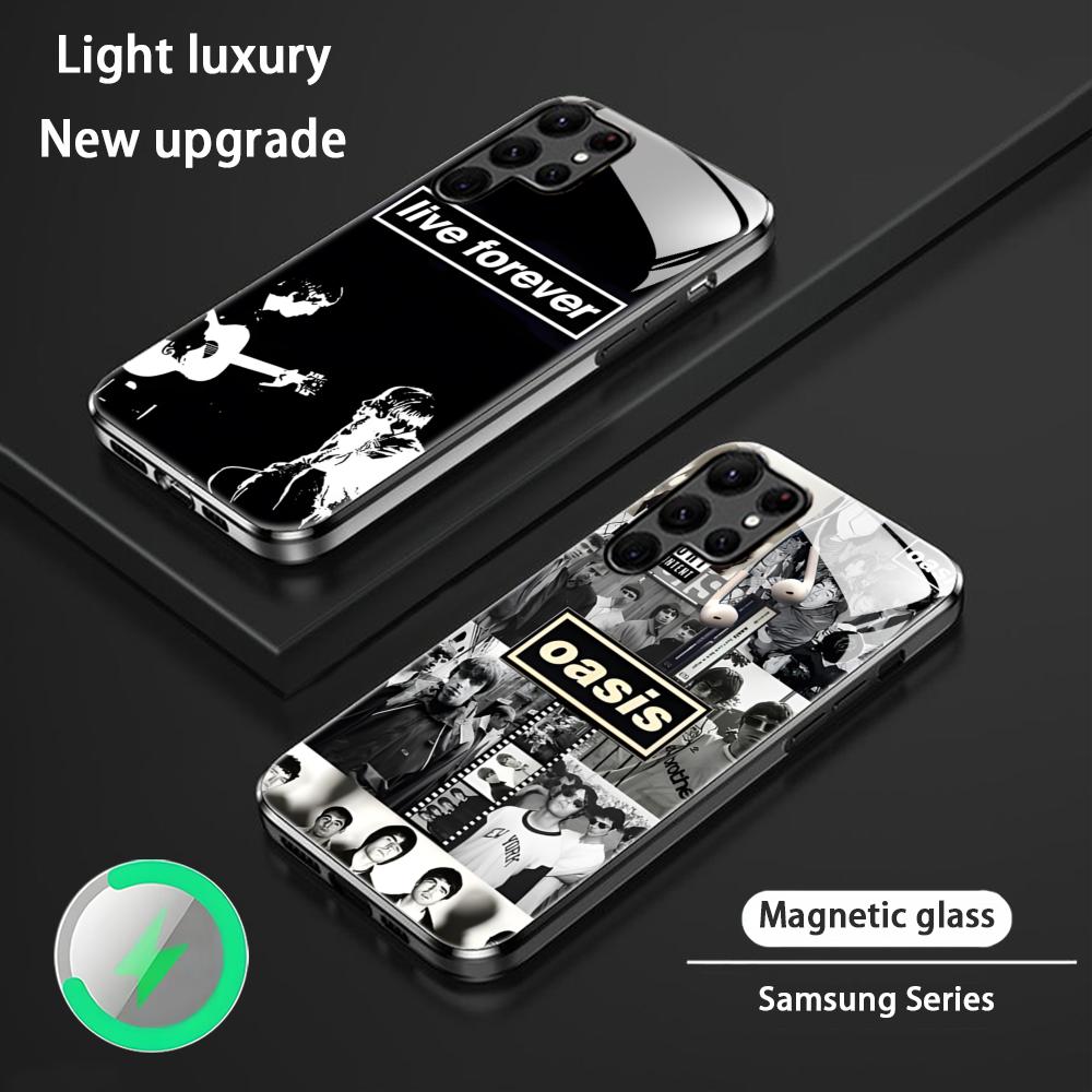 Magnetic Phone Case - British O-Oasis Band Phone Case For