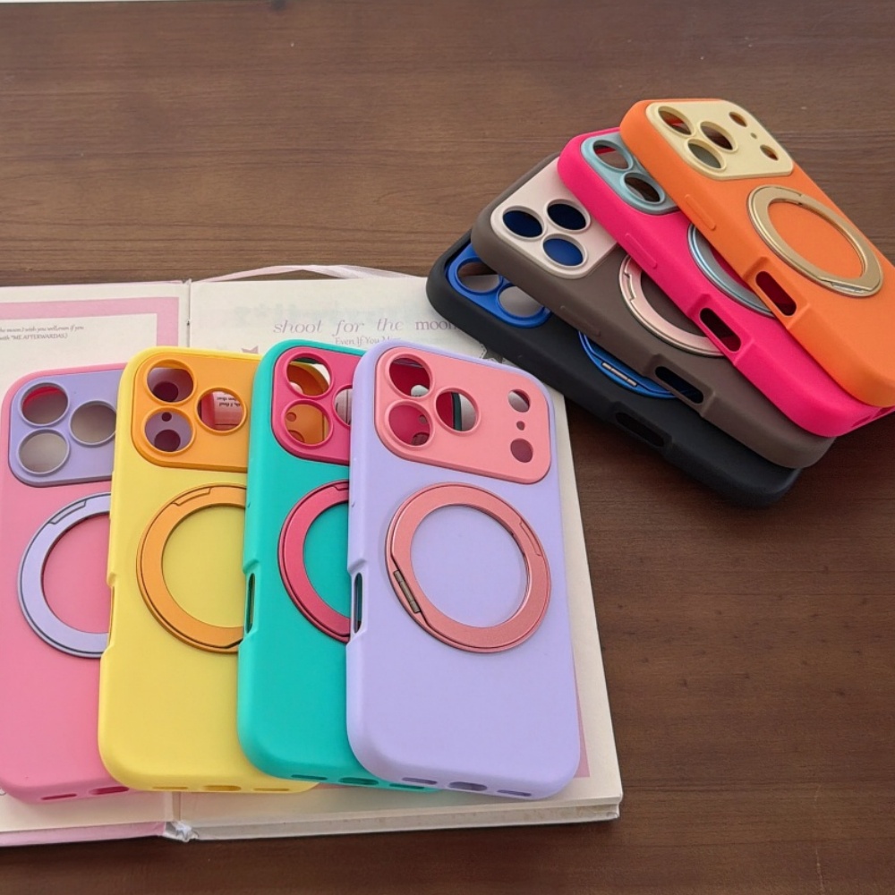 Magnetic Phone Case - INS Magnetic 360° Rotating Bracket Phone