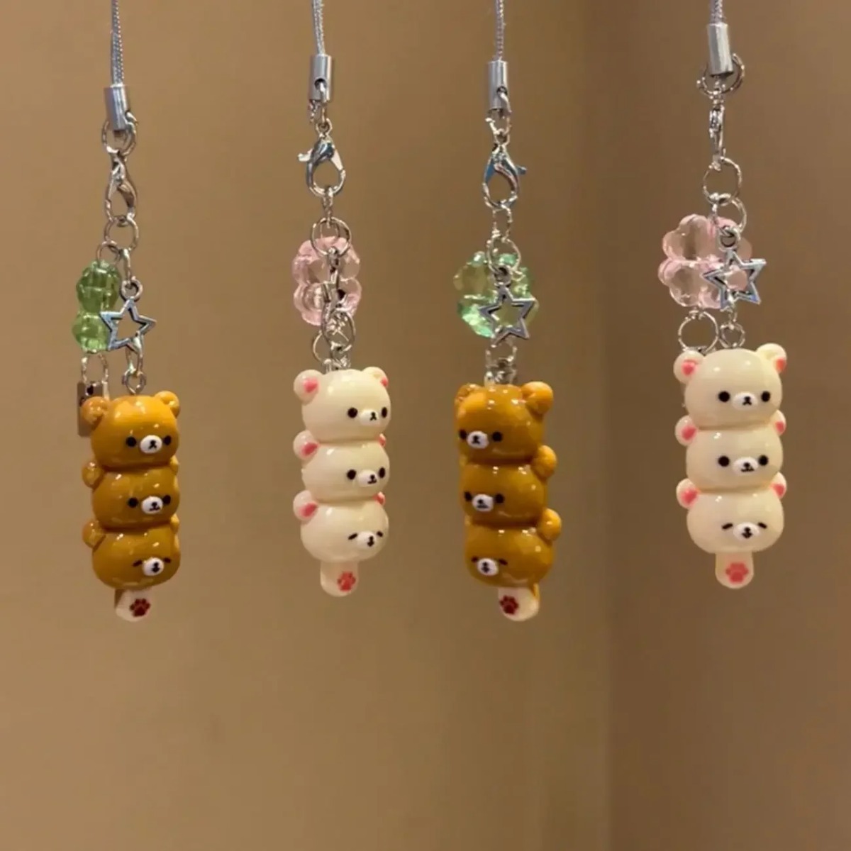 Cute Kawaii 3D Bear Phone Char – Phone Accessories For Teens recenzja i cena