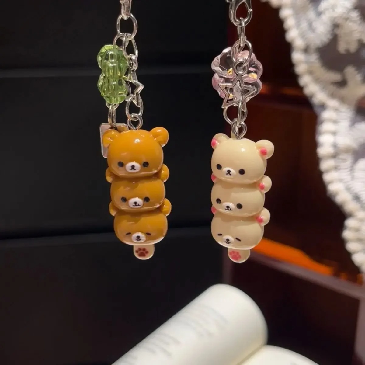 Cute Kawaii 3D Bear Phone Char – Phone Accessories For Teens recenzja i cena