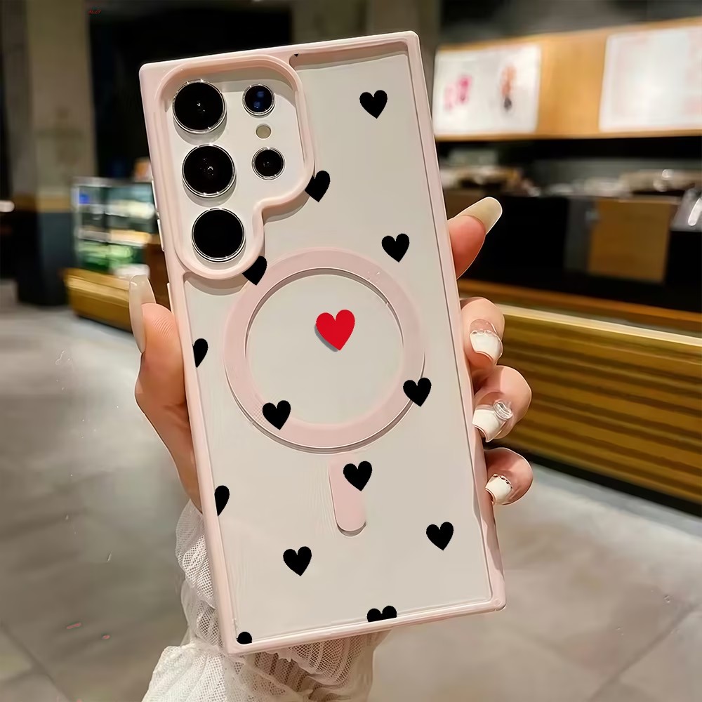 Mini Heart Pattern Magnetic Ph – Magnetic Phone Case recenzja i cena