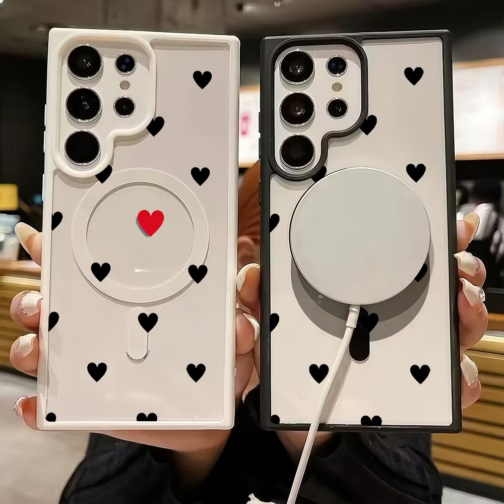 Mini Heart Pattern Magnetic Ph – Magnetic Phone Case recenzja i cena