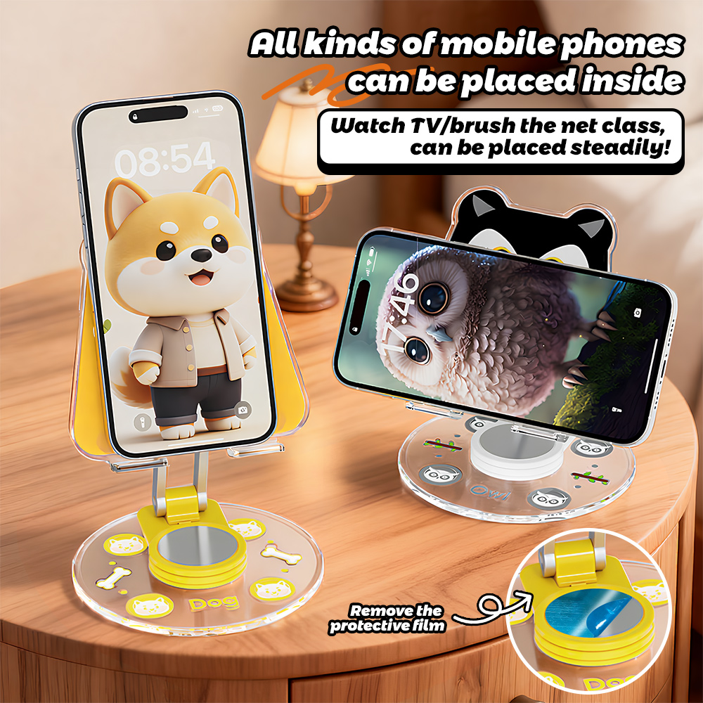 Cute Animal Phone Stand 360 Ro – Phone Accessories For Teens recenzja i cena
