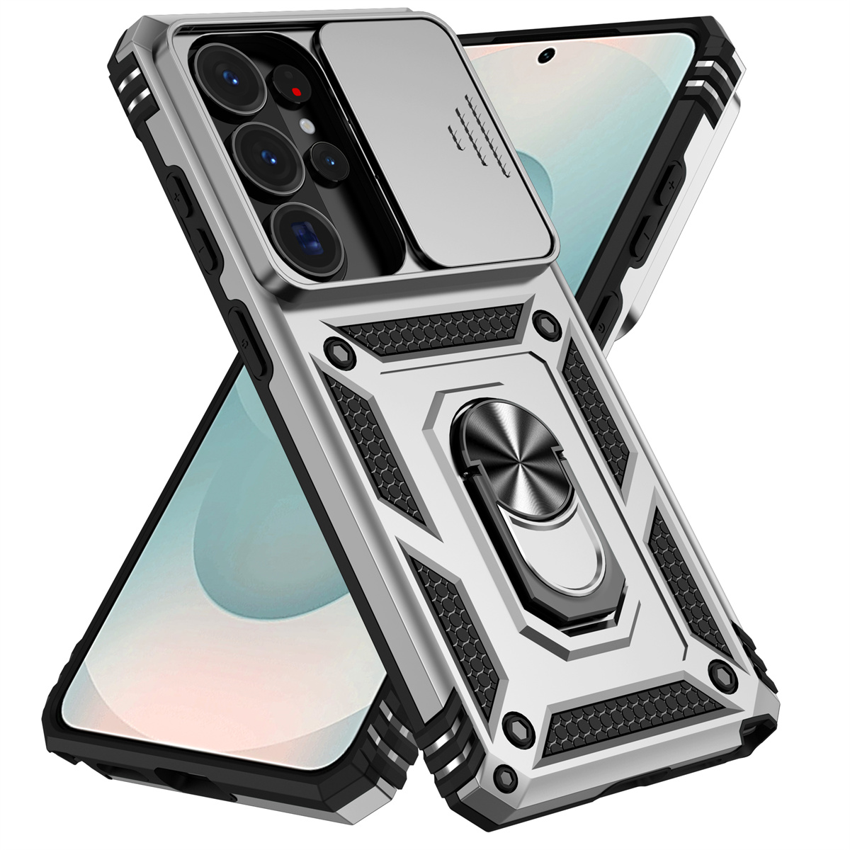 Shockproof Phone Case for Sams – Phone Ring Holder recenzja i cena