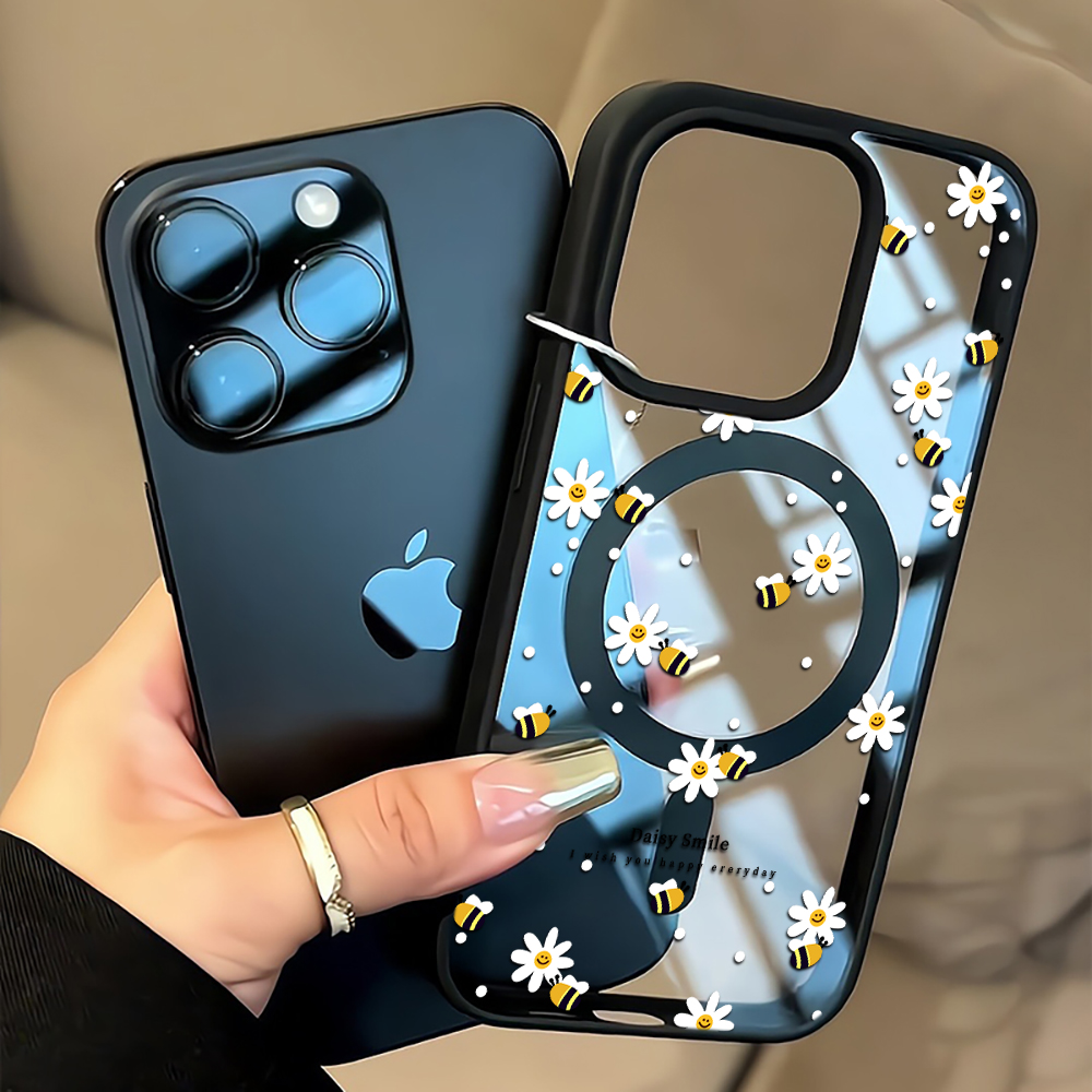 Fresh Daisy Bee Phone Case For – Magnetic Phone Case recenzja i cena