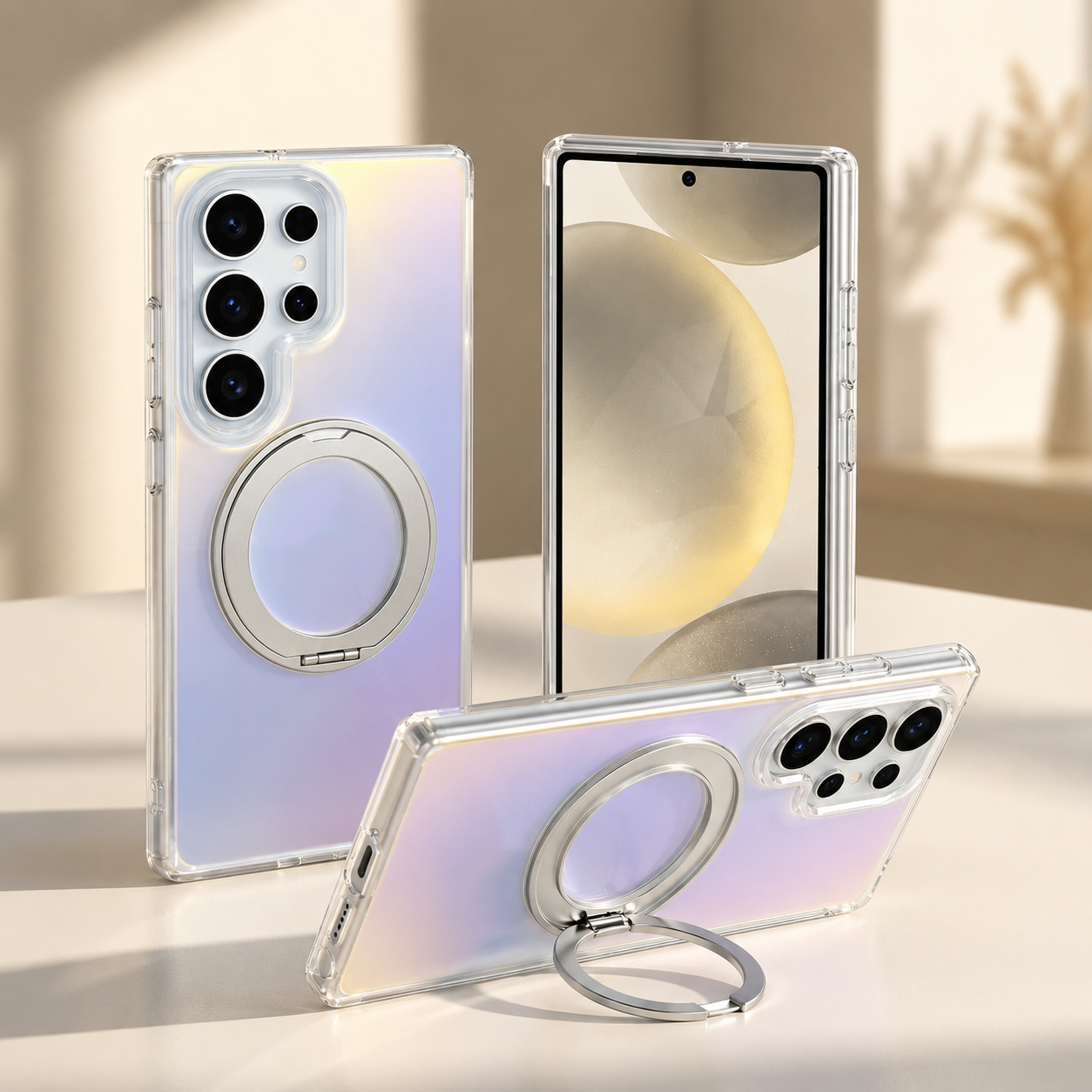 For Samsung Galaxy S26 Ultra 3 – Phone Ring Holder recenzja i cena
