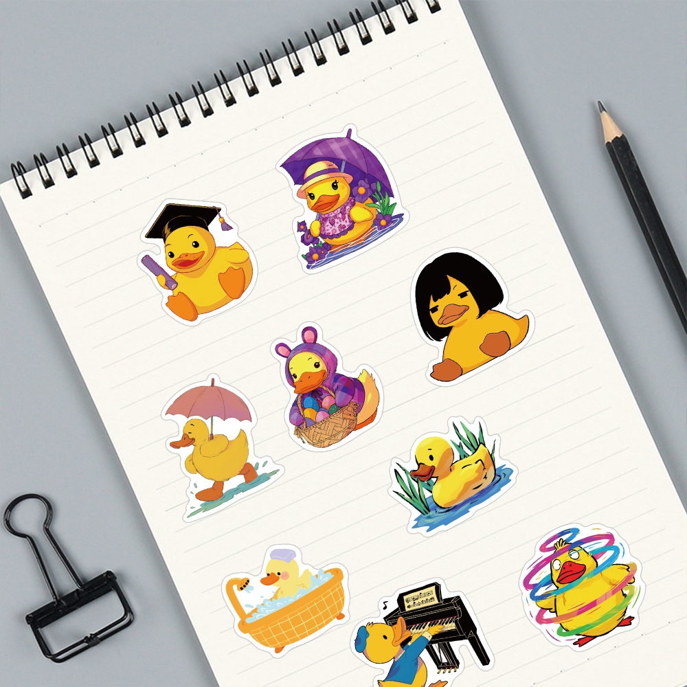 50PCS Cute Yellow Duck Creativ – Yellow Phone Accessories recenzja i cena