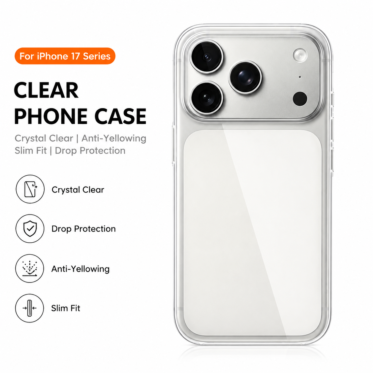Magnetic Clear Case for iPhone – Yellow Phone Accessories recenzja i cena