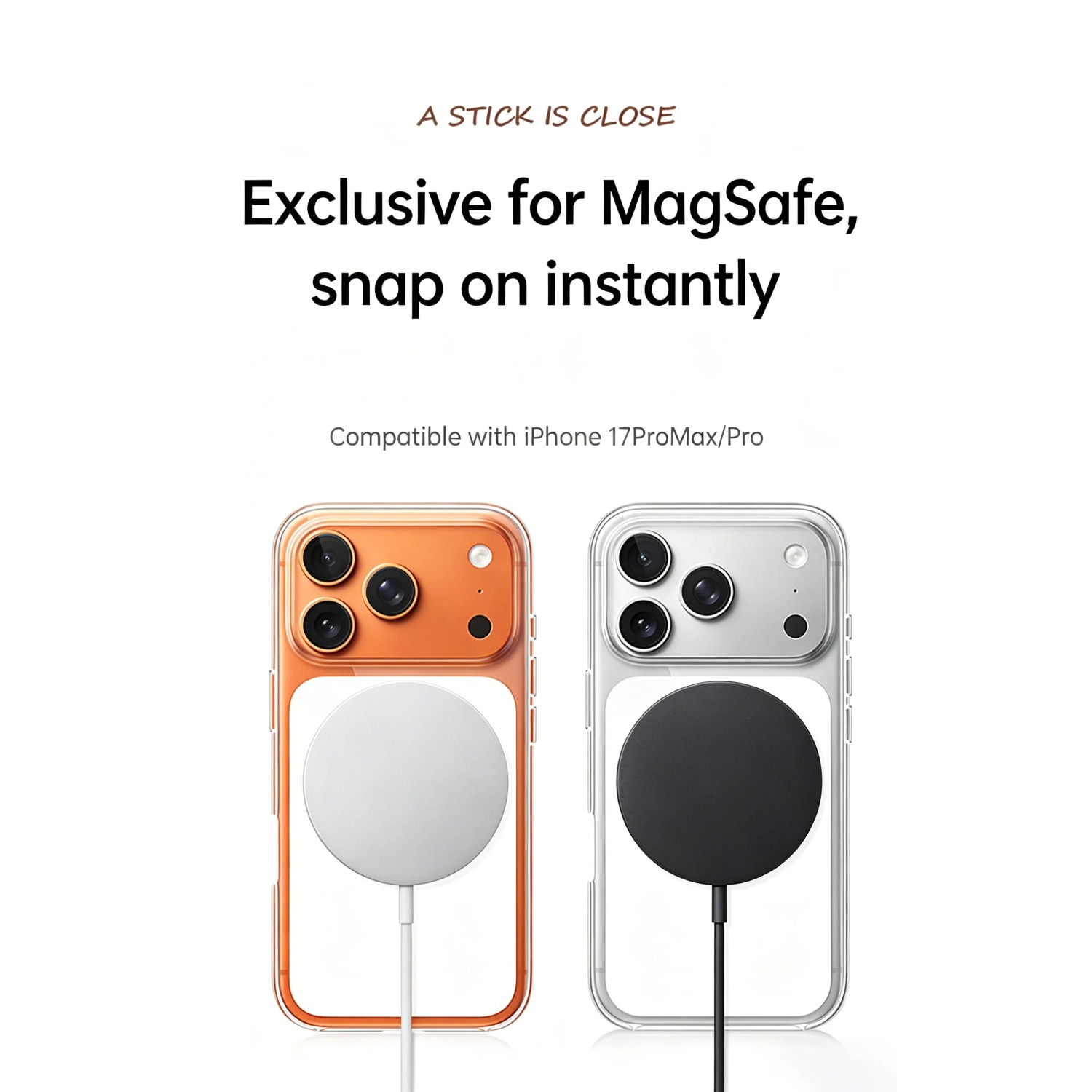 Magnetic Clear Case for iPhone – Yellow Phone Accessories recenzja i cena