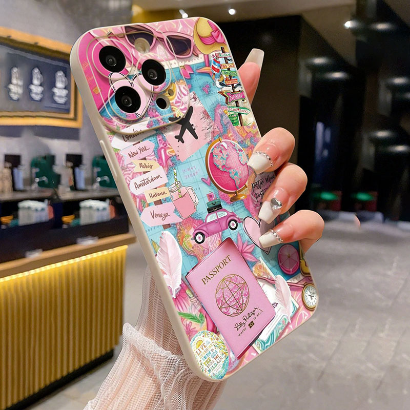 Travel Plane Printed Matte Ant – Phone Accessories For Travel recenzja i cena