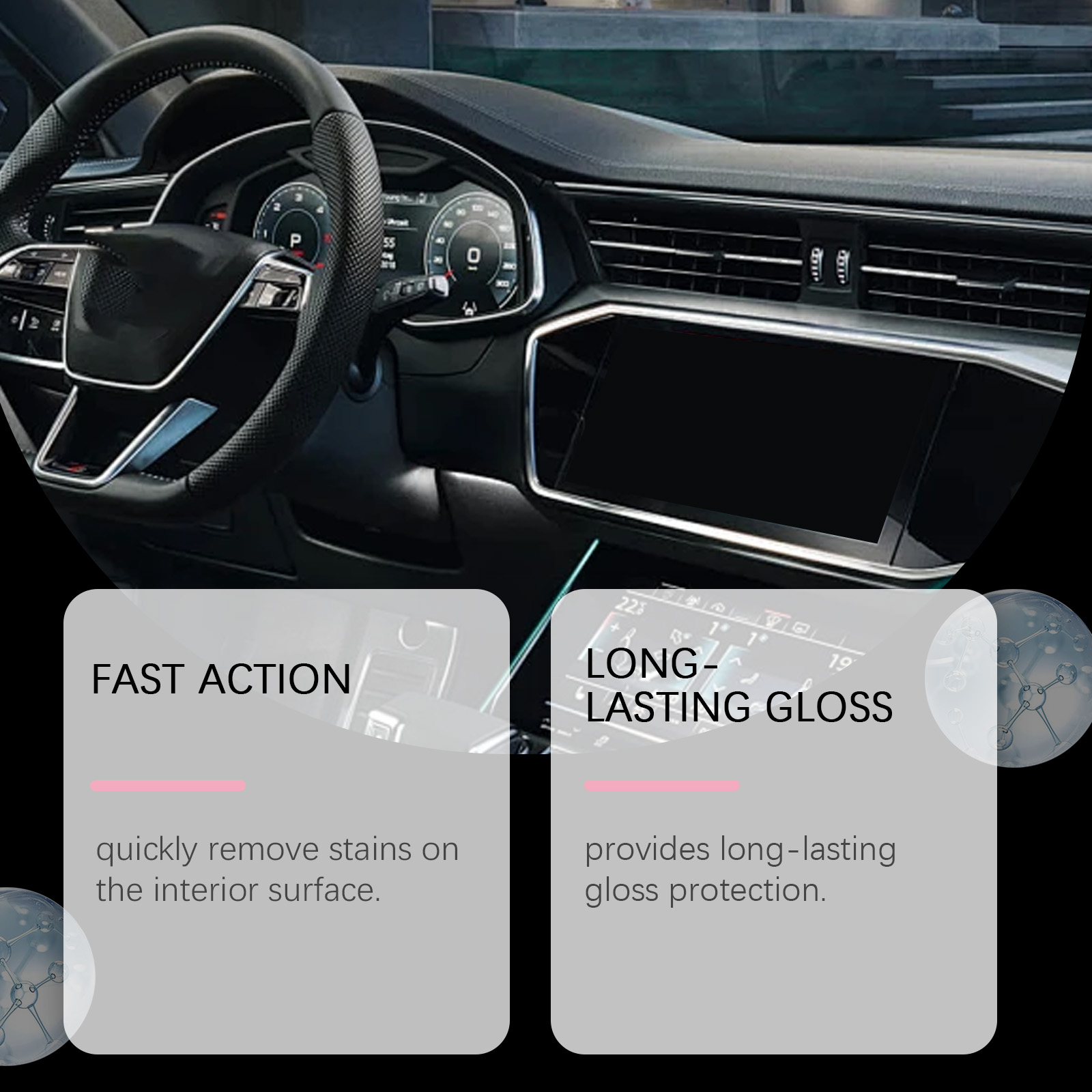 100ml Auto Interior Polish Car – Screen Cleaner Spray recenzja i cena