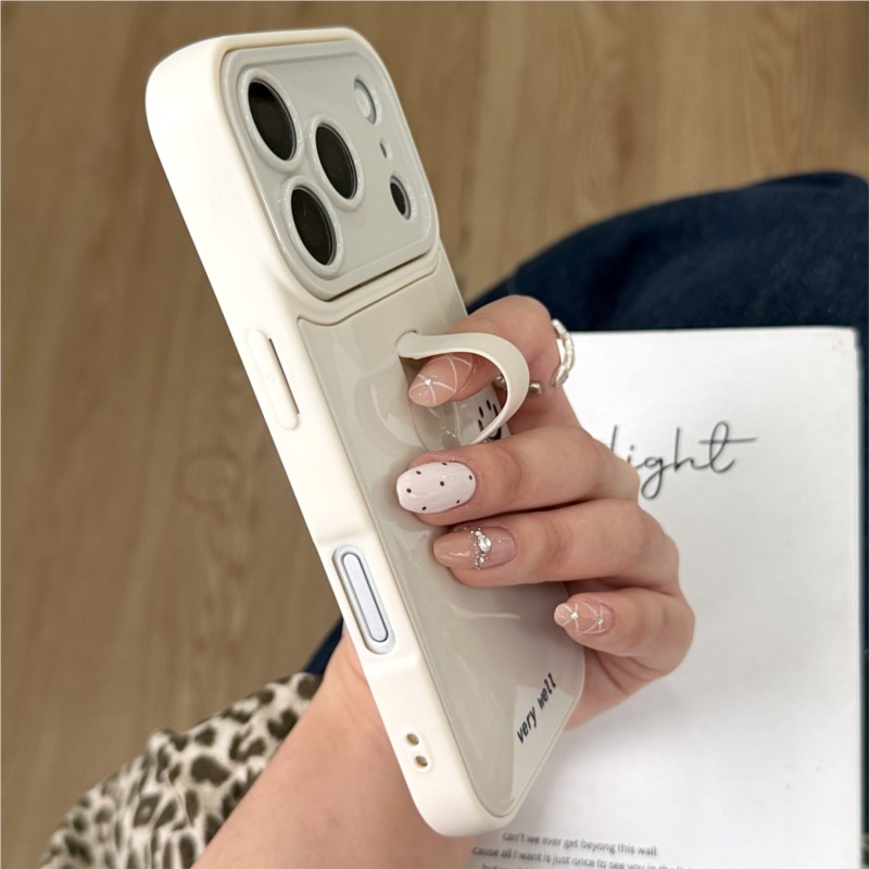 Korean Ins Style Smile Letter  – Phone Ring Holder recenzja i cena