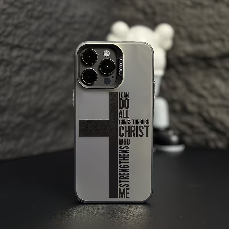 Anti Fingerprint Cross Bible P – Phone Accessories Iphone recenzja i cena