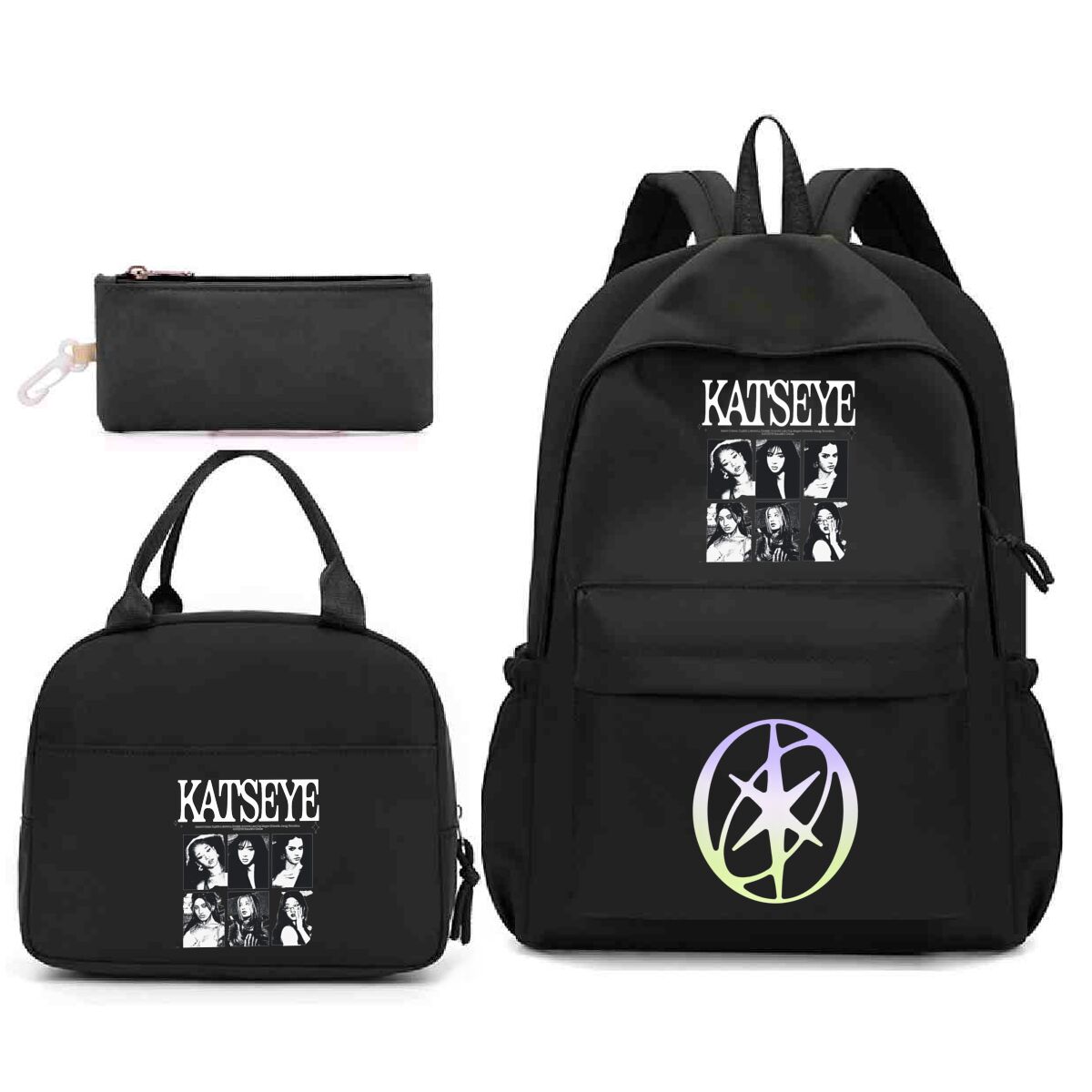 Katseye Printed 3 in 1 Backpac – Phone Accessories For Teens recenzja i cena