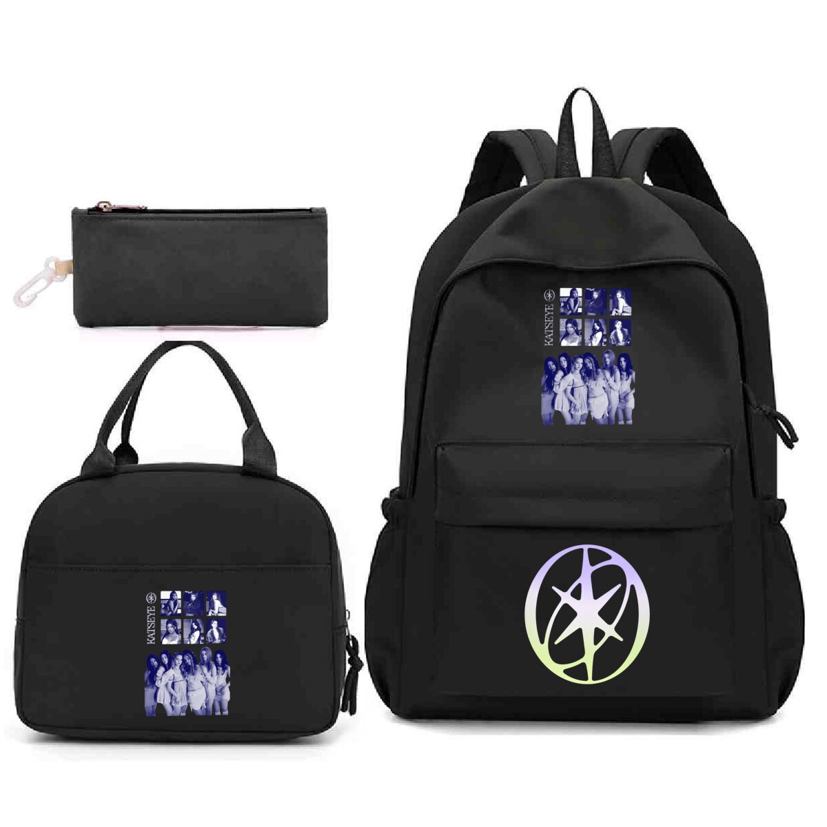 Katseye Printed 3 in 1 Backpac – Phone Accessories For Teens recenzja i cena