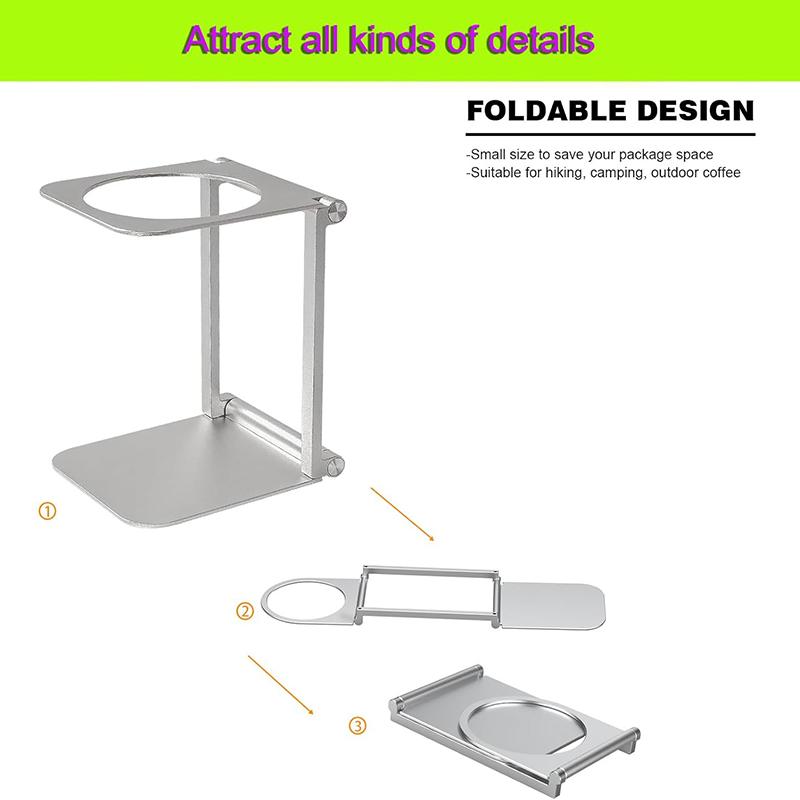 Foldable Aluminum Alloy Coffee – Phone Accessories For Travel recenzja i cena