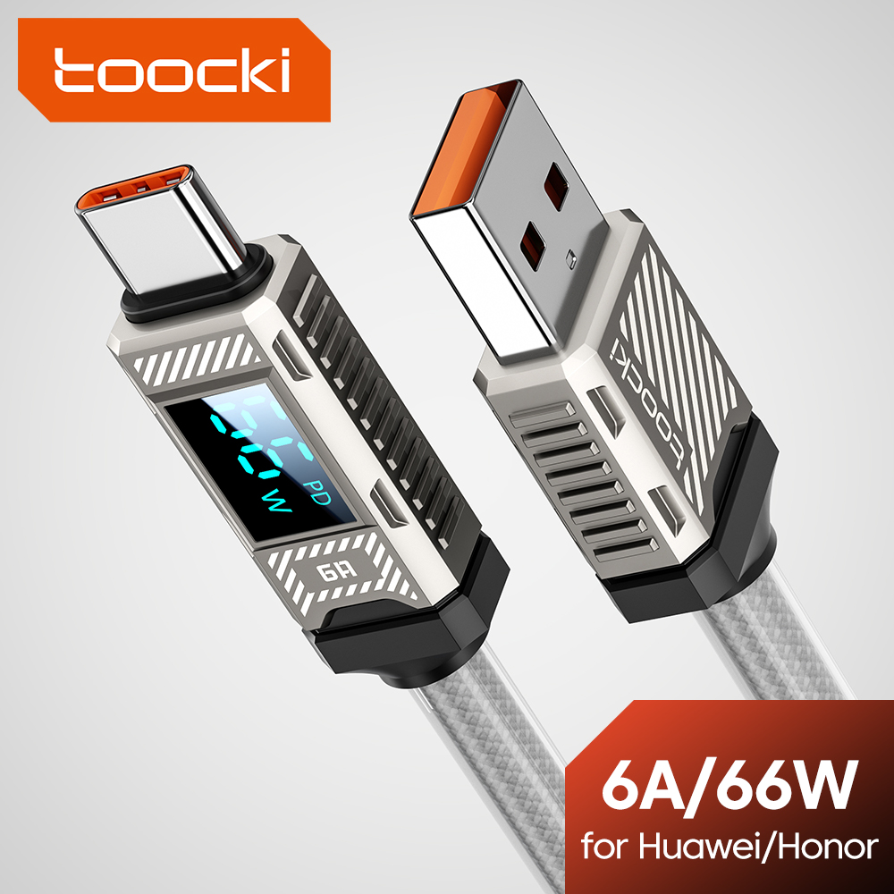 Toocki PD 66W USB C Cable 6A D – Fast Charging Cable recenzja i cena