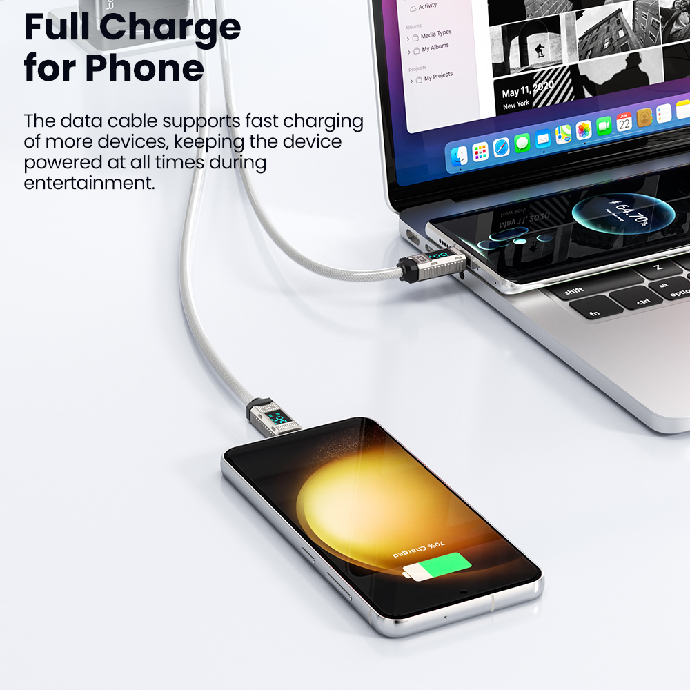 Toocki PD 66W USB C Cable 6A D – Fast Charging Cable recenzja i cena