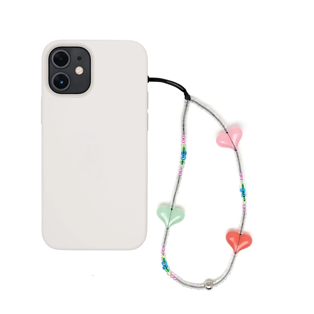 HERLOOK Y2K Beaded Heart Phone – Phone Accessories For Teens recenzja i cena