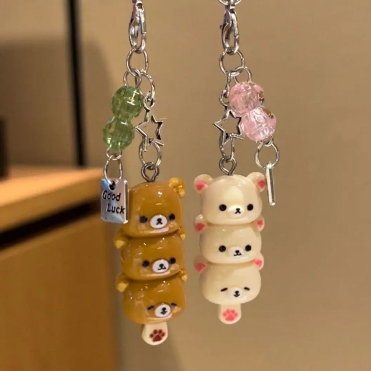 Cute Kawaii Bear Pendant Keych – Phone Accessories Warehouse recenzja i cena