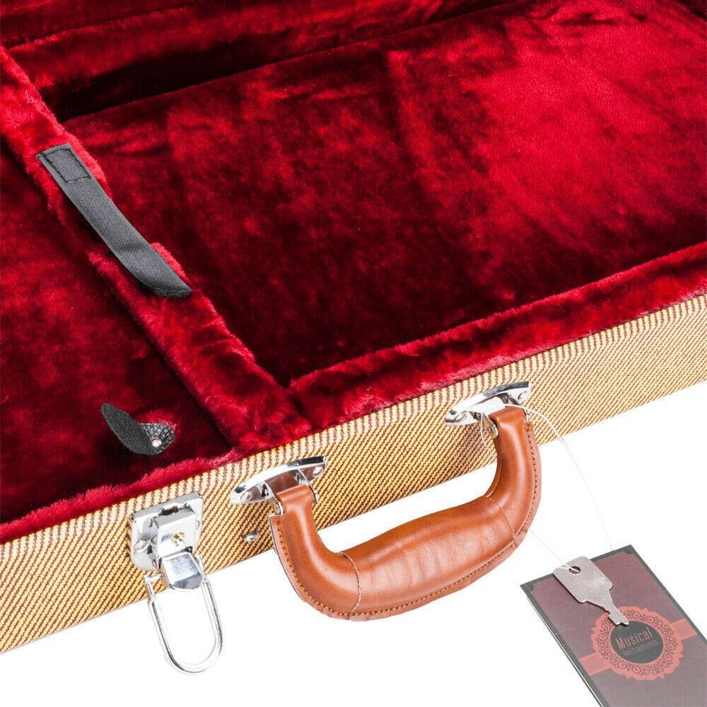 Electric Guitar Hard Case Bag  – Yellow Phone Accessories recenzja i cena