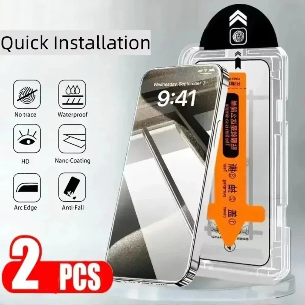 2PCS Transparent Tempered Glas – Phone Accessories Online Store recenzja i cena