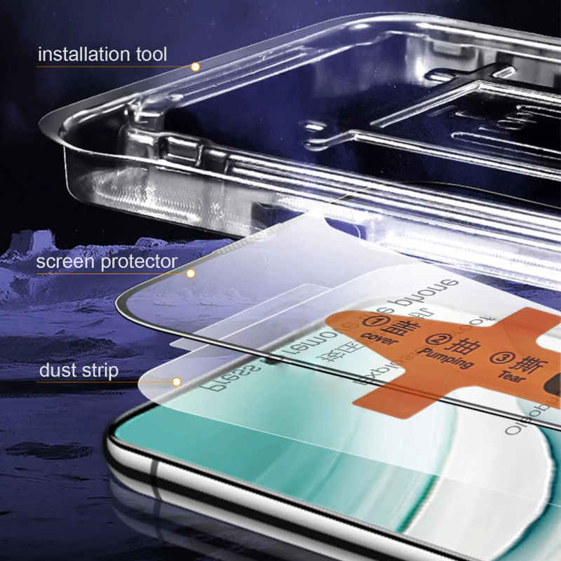 2PCS Transparent Tempered Glas – Phone Accessories Online Store recenzja i cena