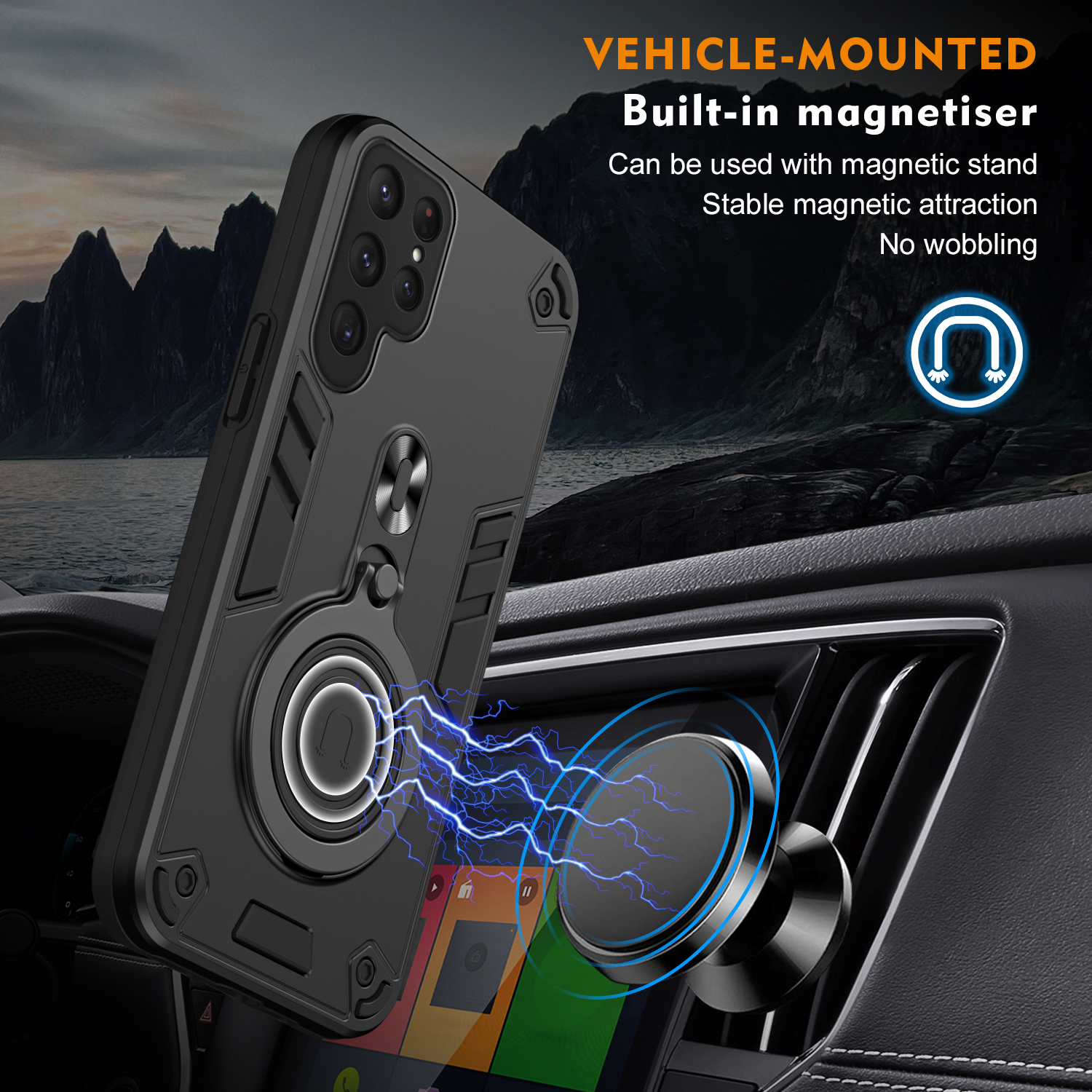 New 360 ° Rotating Metal Car B – Phone Ring Holder recenzja i cena