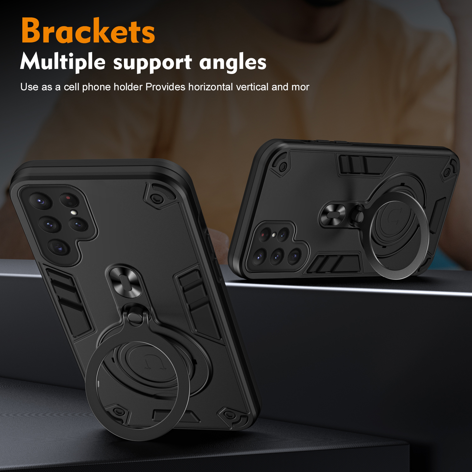 New 360 ° Rotating Metal Car B – Phone Ring Holder recenzja i cena