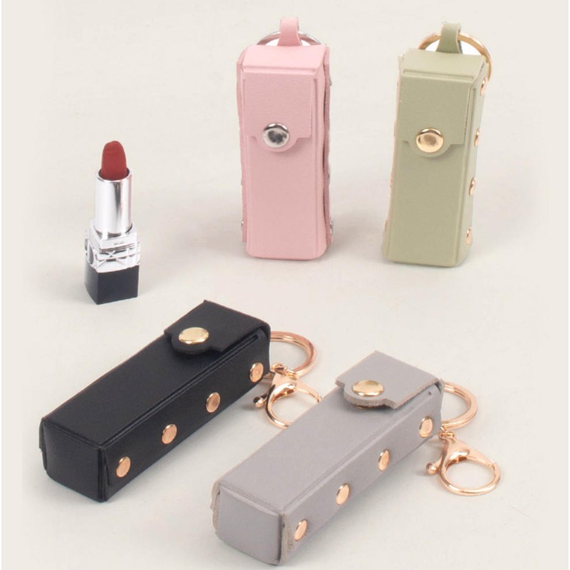 PU Leather Lipstick Protective – Yellow Phone Accessories recenzja i cena