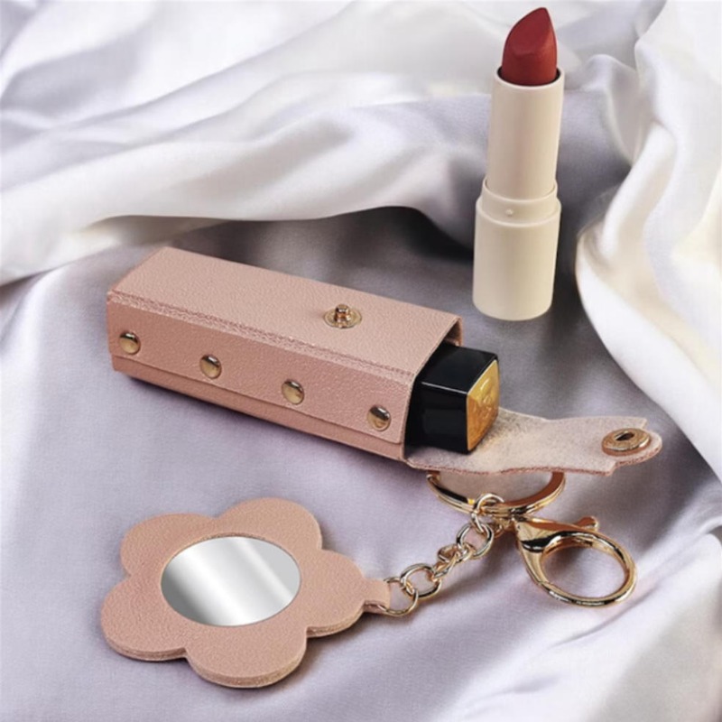 PU Leather Lipstick Protective – Yellow Phone Accessories recenzja i cena