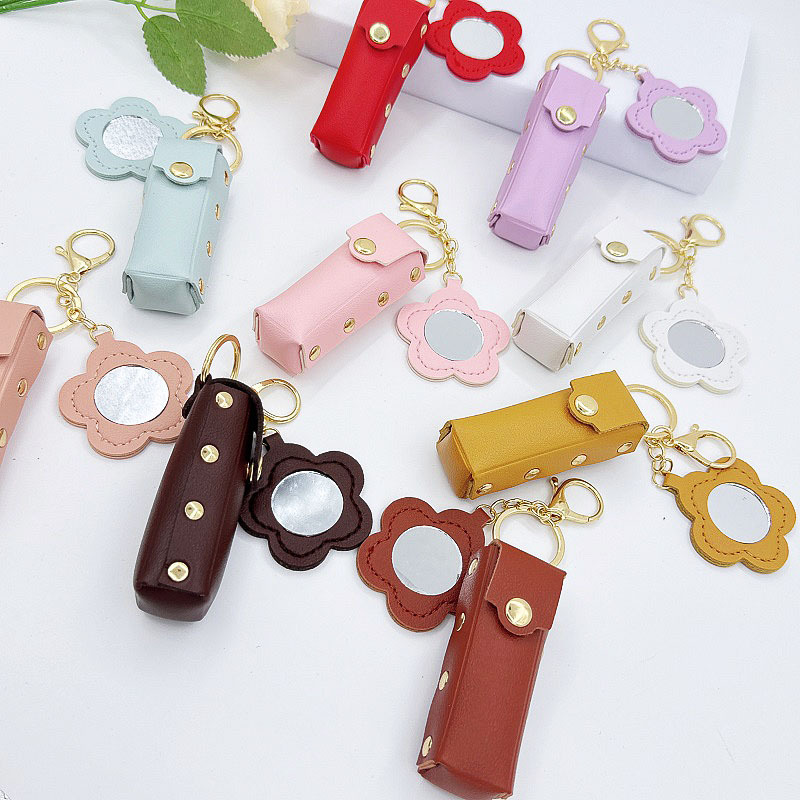 PU Leather Lipstick Protective – Yellow Phone Accessories recenzja i cena