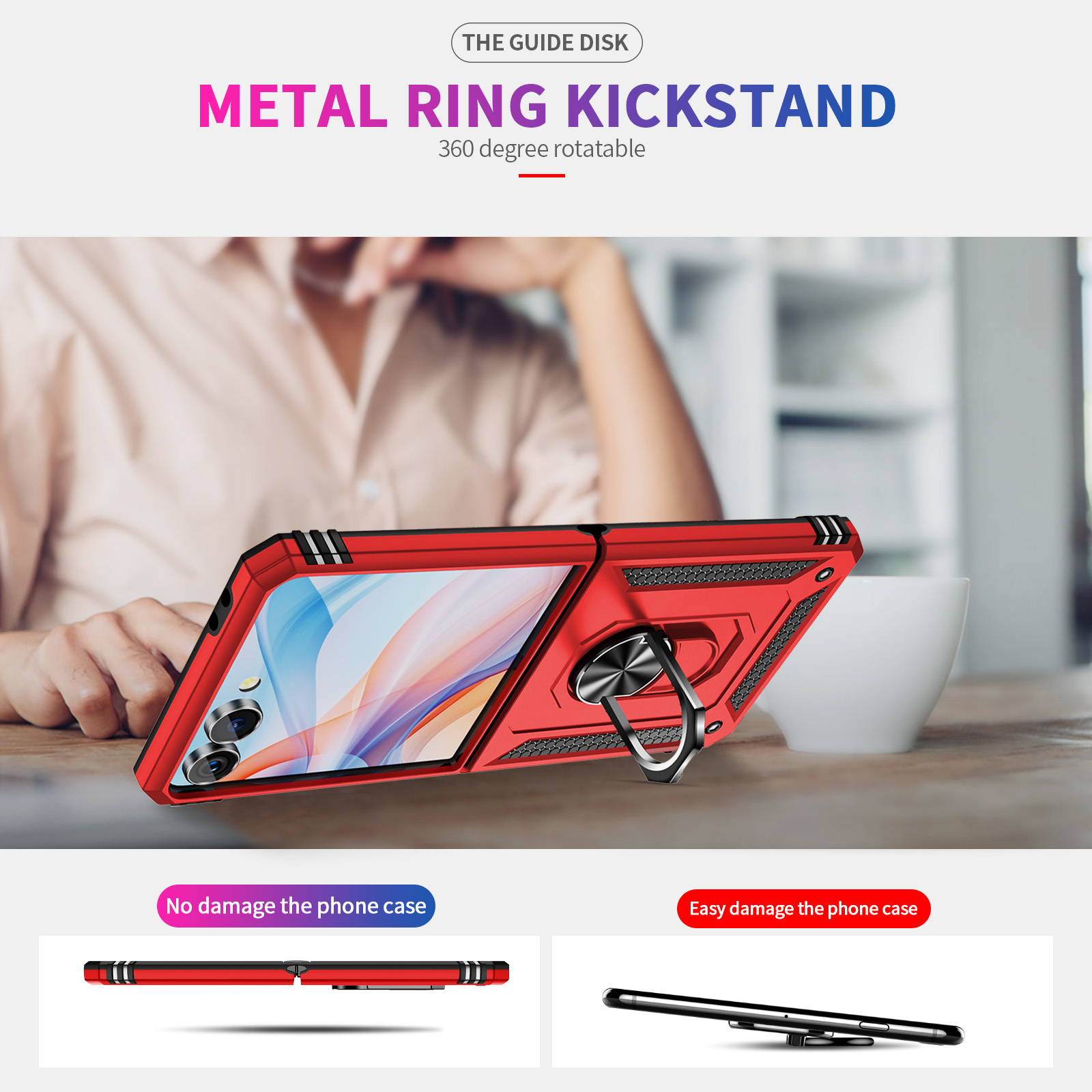 Military-grade Shockproof Phon – Phone Ring Holder recenzja i cena