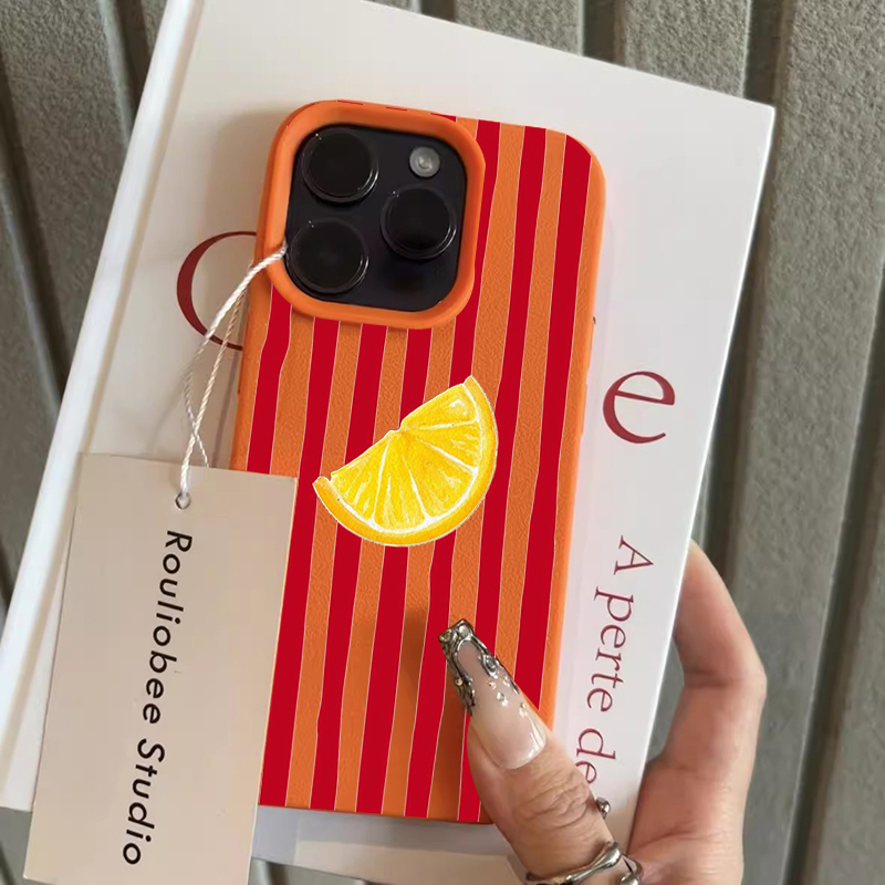 Fashion Lemon Pattern TPU Sili – Phone Accessories Iphone recenzja i cena