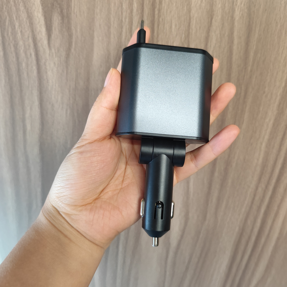 Car Charger Adaptor 120W Fast  – Fast Charging Cable recenzja i cena