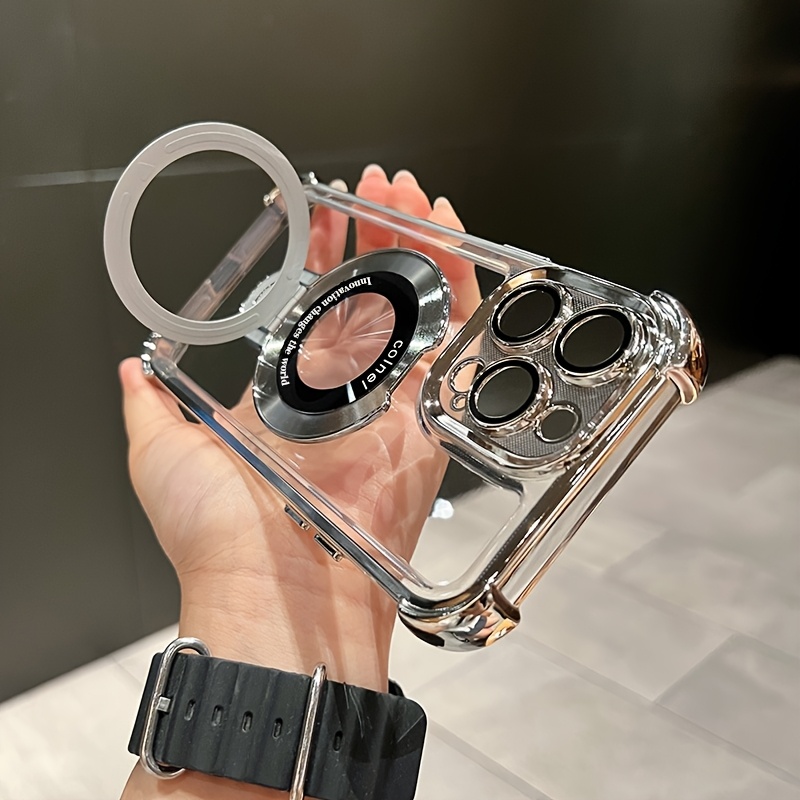 Luxury Plating Phone Case for  – Phone Ring Holder recenzja i cena