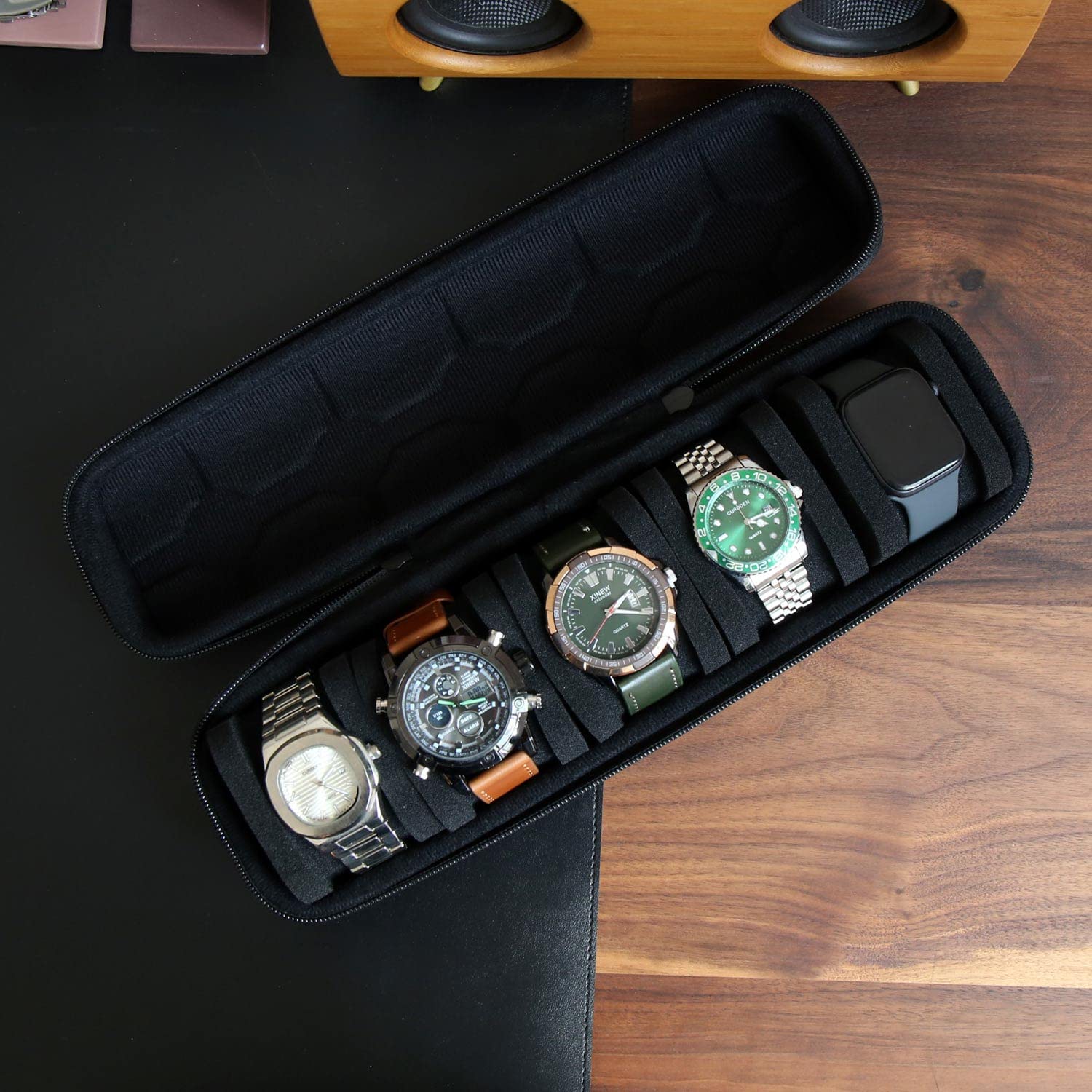 Watch Box Organizer For Men or – Phone Accessories For Travel recenzja i cena