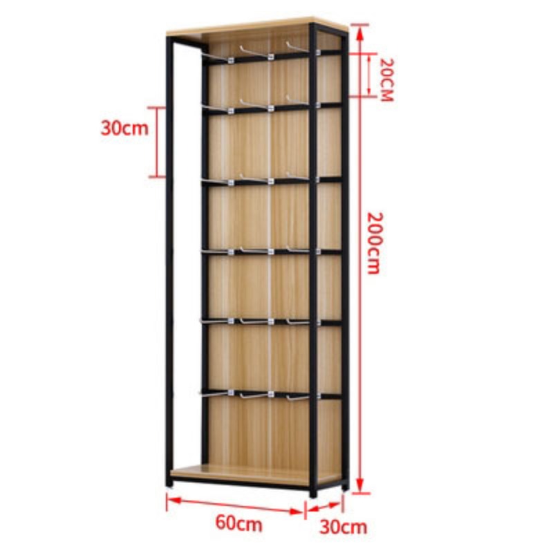 Supermarket shelf display cabi – Phone Accessories Rack Display recenzja i cena
