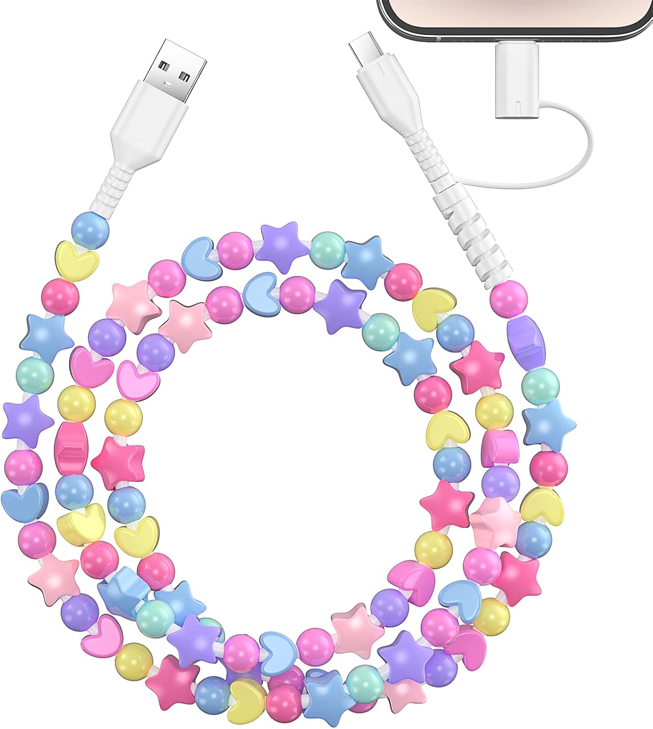 Bead charging cord,Charging Ca – Fast Charging Cable recenzja i cena