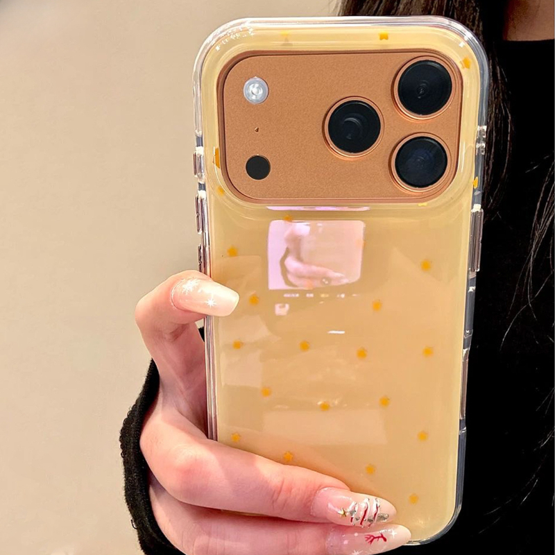 Fashion Yellow Star Pattern Ph – Yellow Phone Accessories recenzja i cena