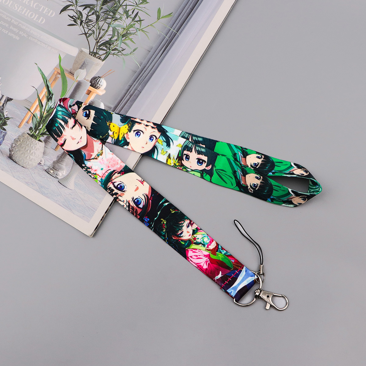 Cute Anime Girl Lanyard Neck S – Phone Accessories For Travel recenzja i cena
