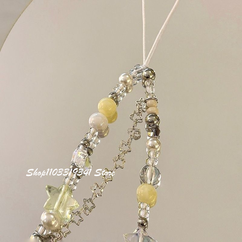 Korean Cute Star Yellow Clear  – Yellow Phone Accessories recenzja i cena