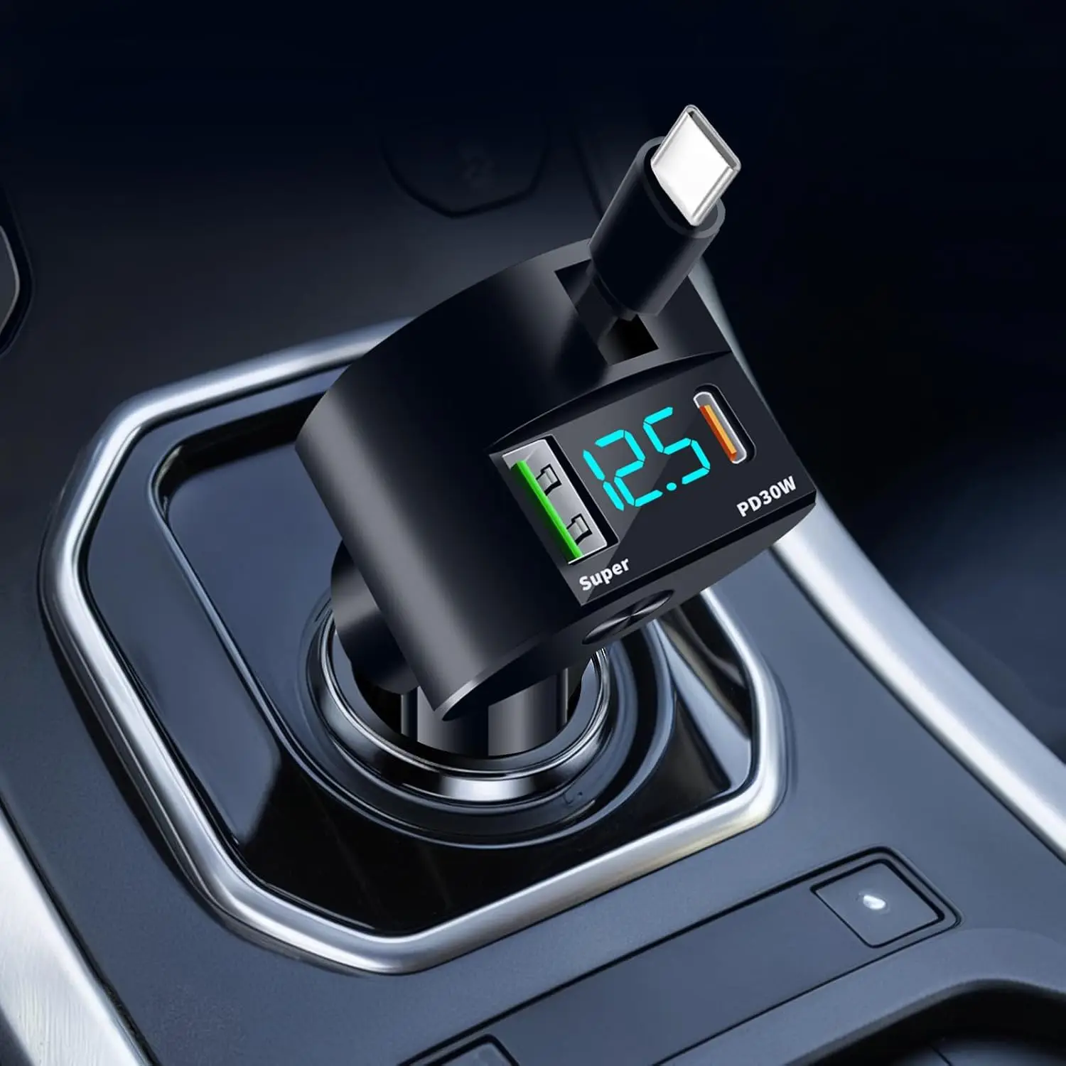 Upgraded Retractable Car Charg – Fast Charging Cable recenzja i cena