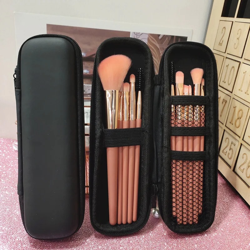 1pc Black Zipper Makeup Brushe – Phone Accessories For Travel recenzja i cena