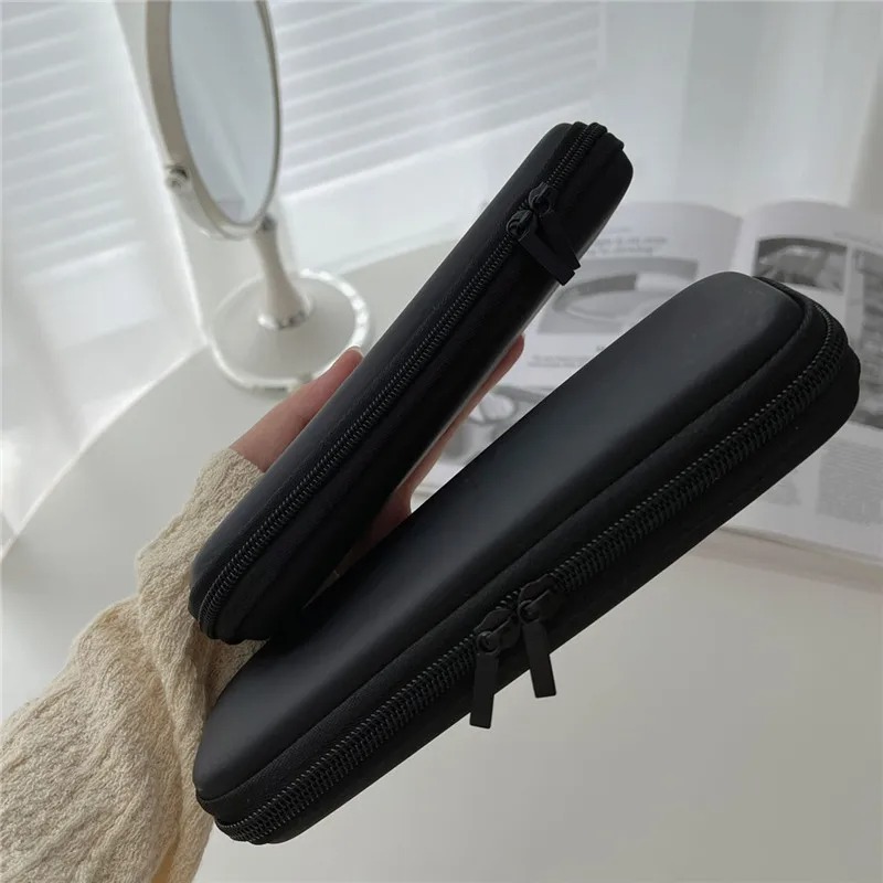 1pc Black Zipper Makeup Brushe – Phone Accessories For Travel recenzja i cena