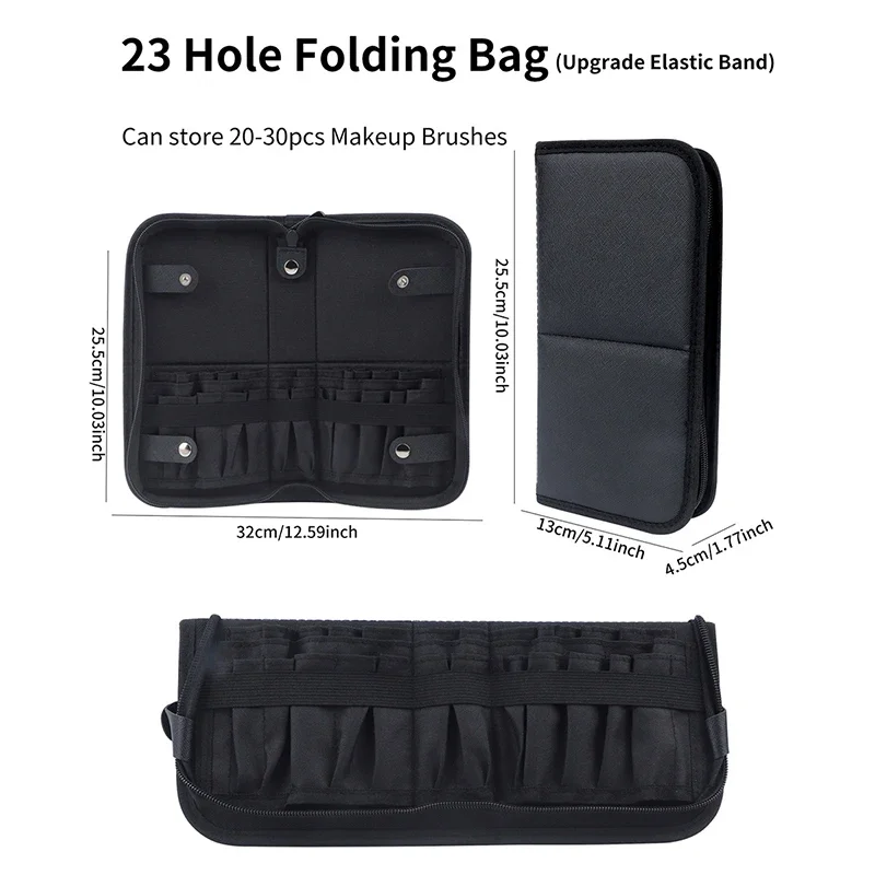 29/23 Holes Foldable Makeup Br – Phone Accessories For Travel recenzja i cena