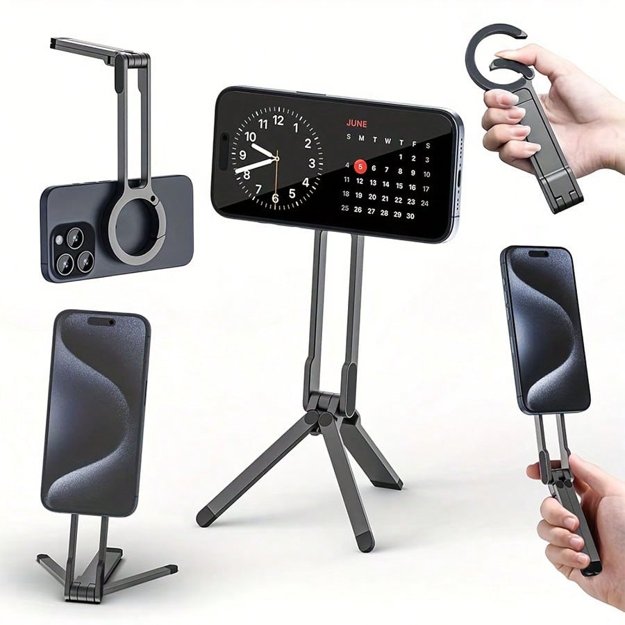 Alloy Metal Magnetic Phone Hol – Phone Accessories For Travel recenzja i cena