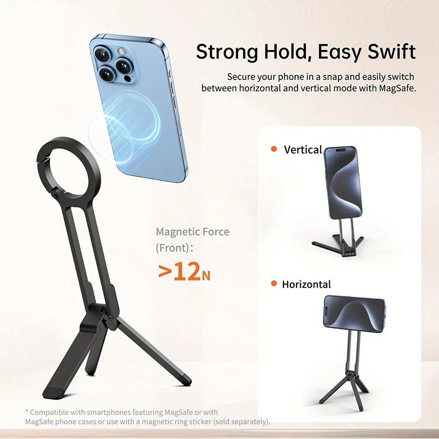 Alloy Metal Magnetic Phone Hol – Phone Accessories For Travel recenzja i cena