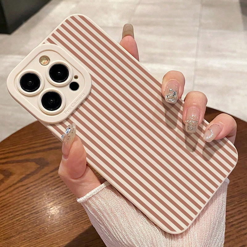 Pink Striped Painted Anti-Drop – Phone Accessories Iphone recenzja i cena